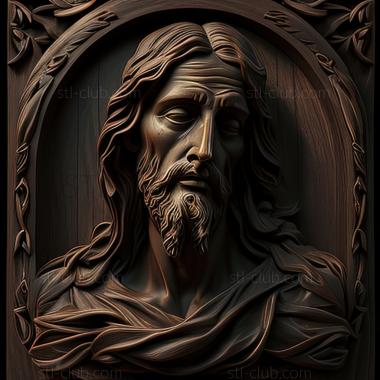 3D model st jesus (STL)